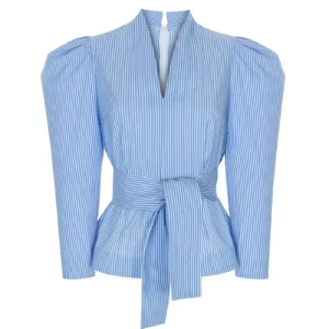 BLUE STRIPES BLOUZE