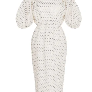 PRINTED MIDI DRESS